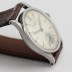 Early Patek Philippe Vintage Calatrava Wrist Watch Ref 96A Steel Silver Dial